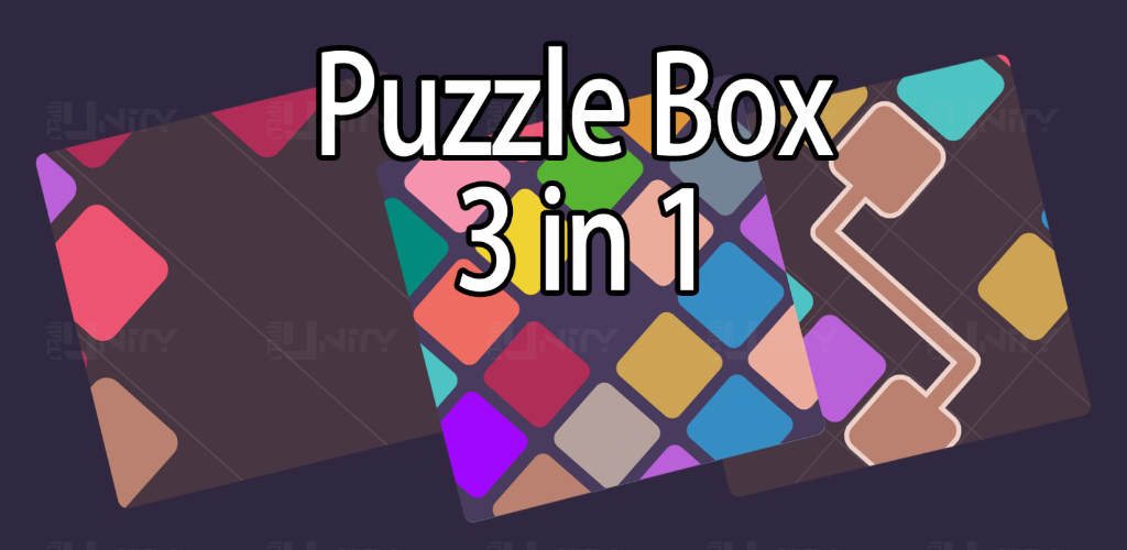 Puzzle Box - 3 Games In 1